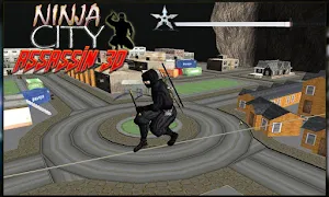 City Ninja Assassin Warrior 3D Screenshot 0