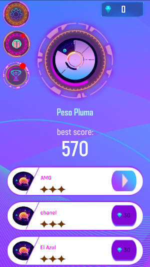 Peso Pluma Game Tiles Hop Screenshot 1