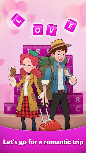 Word Romance: Puzzle Mission! Screenshot 0