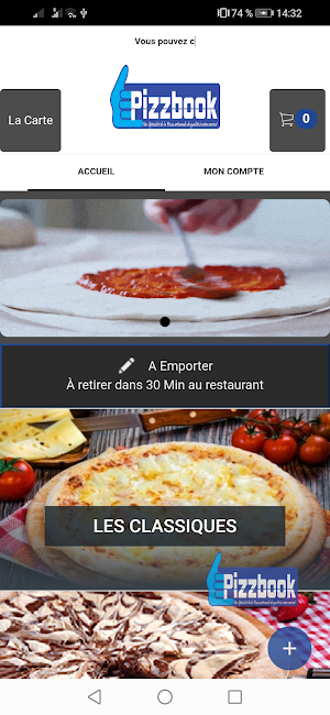 PIZZBOOK Screenshot 1