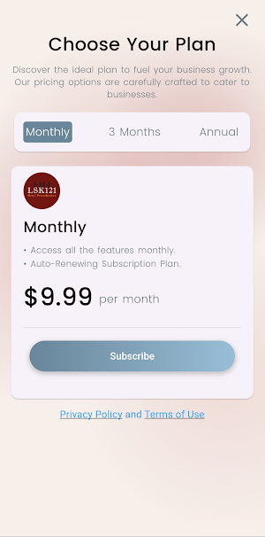 LSK121 App Screenshot 3