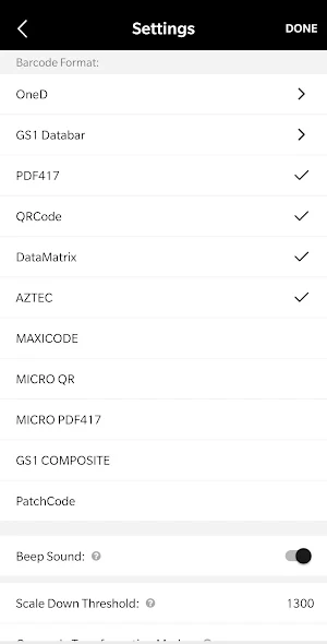 Barcode Scanner X Screenshot 2