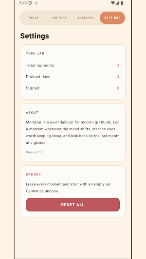 MoodJar Screenshot 3