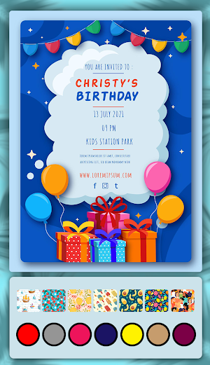 Birthday wish card maker Screenshot 3