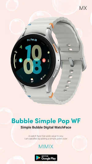 MIMIX Bubble Simple Pop Watch Screenshot 2