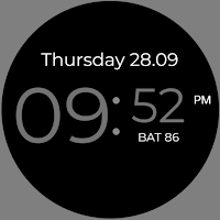 Digital Watch Face