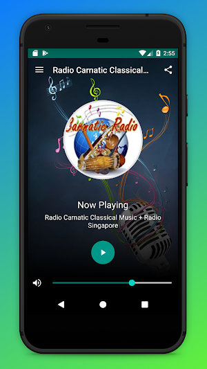 Carnatic Music Radio App SG Screenshot 0