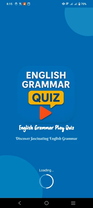 English Grammar Play Quiz Screenshot 0