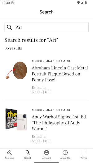 University Archives Screenshot 3