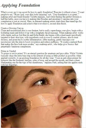 Skin Right Foundation Tutorial Screenshot 1