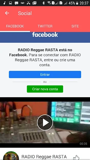 RADIO Reggae RASTA-Distrito F Screenshot 2