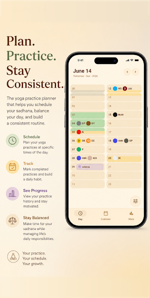 Yogaratova - Yoga Planner Screenshot 0