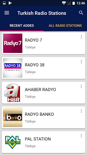 Turkish Radio Stations Screenshot 1