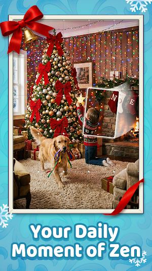 Jigsort® Xmas: Solitaire Fun Screenshot 0