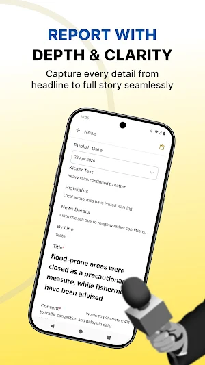 NavaTelangana Reporter Screenshot 3