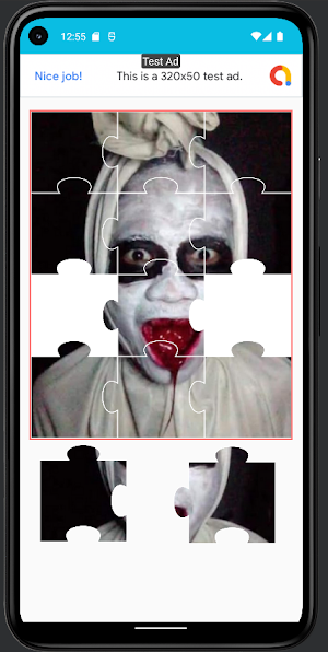 Pocong Game - Jigsaw Puzzle Screenshot 1