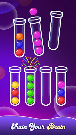 Color Sort: Candy Ball Puzzle Screenshot 0