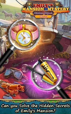Hidden Object Games 200 Levels : Mansion Mystery Screenshot 0