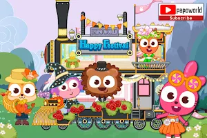 Papo Town Happy Festival Screenshot 0