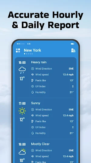 Local Weather: Live Forecast Screenshot 2