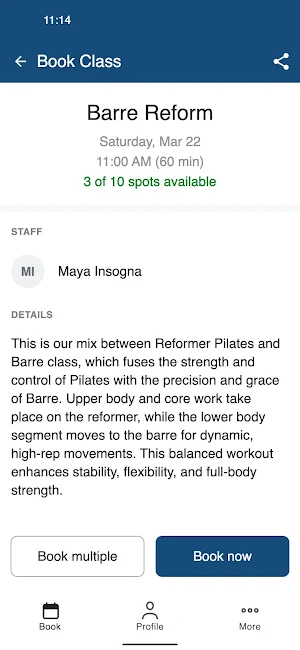 Go Pilates Screenshot 2