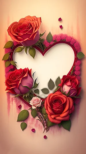 اطارات عيد الحب للتصميم2024 Screenshot 3