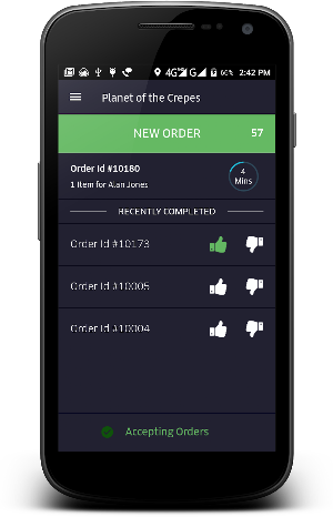 GoferEats - The Restaurant App For Food Selling Screenshot 1