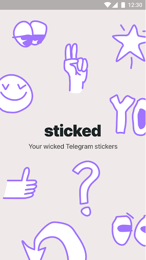 Sticked — your wicked Telegram stickers Screenshot 0