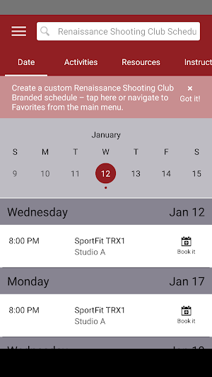 Renaissance Shooting Club Screenshot 2