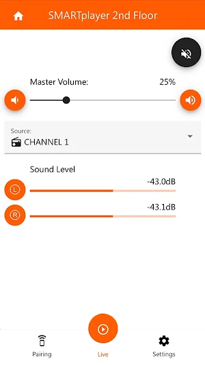 NewTec SMART Audio App Screenshot 1