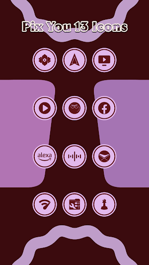 Pix You 13 Wisteria Icons Screenshot 3