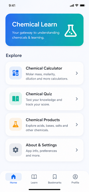 Chem Calculator Screenshot 1