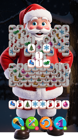 Santa Christmas Tile Match Screenshot 3