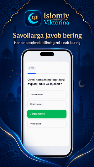 Islomiy Viktorina Screenshot 3