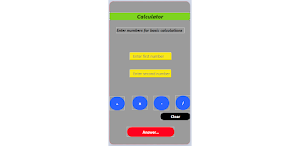 My Calculator App Screenshot 3