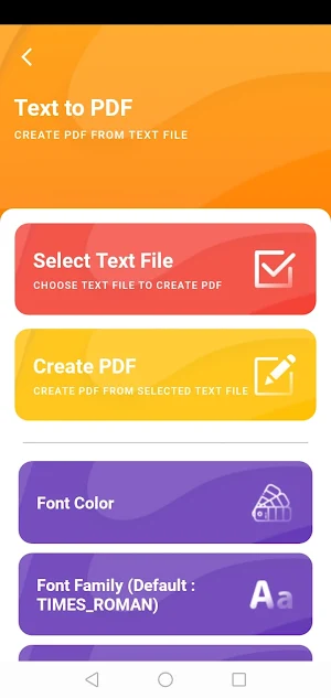 PDF Converter | Convert to pdf Screenshot 1