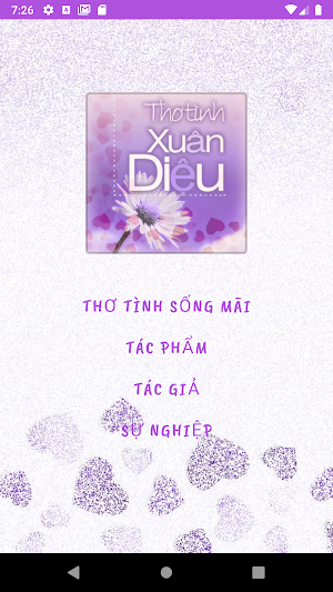 Thơ Tình Xuân Diệu Screenshot 0