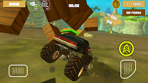 Monster Truck Racing Hero 3D by Kaufcom Screenshot 3