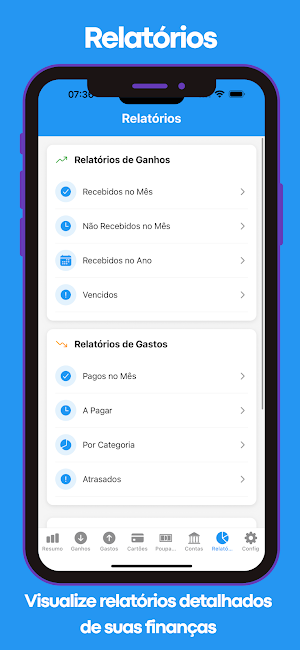Minhas Contas - Finanças Screenshot 1