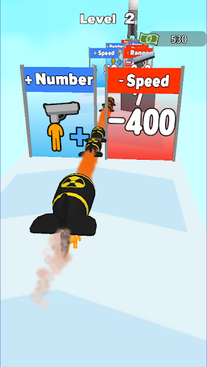 Blaster Head Run Screenshot 2
