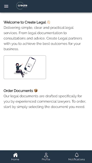 Create Legal Screenshot 0