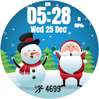 Snowman Watch Face