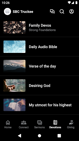 Sierra Bible Church Truckee Screenshot 3