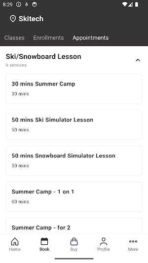 Ski Tech Screenshot 2