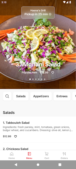 Hasna's Grill Screenshot 1