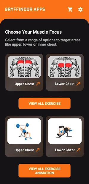 Chest Workout: Learn Exercises Screenshot 1
