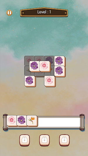 Flower Home: Tile Match Screenshot 2