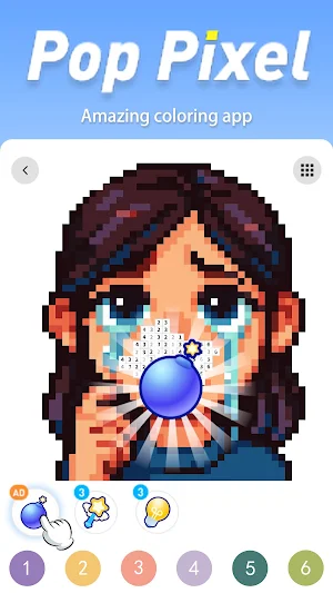 Pop Pixel- Color By Number Screenshot 3