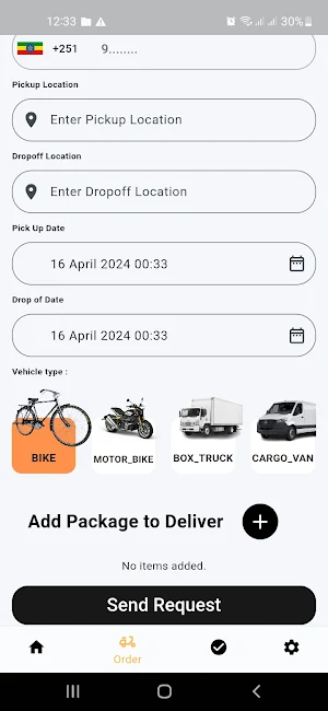 Swift Delivery Screenshot 2
