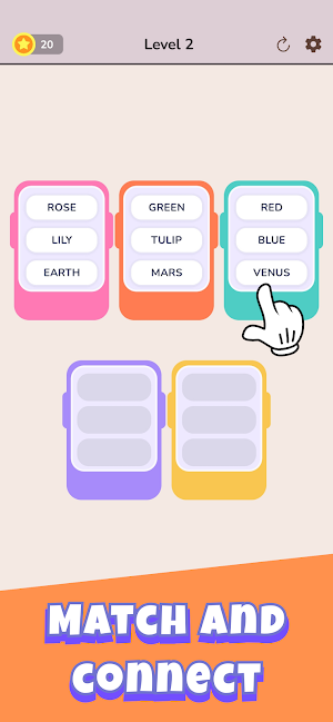 Word Flow: Association Sort Screenshot 3